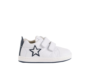 Sneakers Bambino BALDUCCI Pelle Bianco/Blu