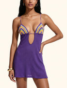Vestito corto Me Fui MF26-SW0506PR Purple 