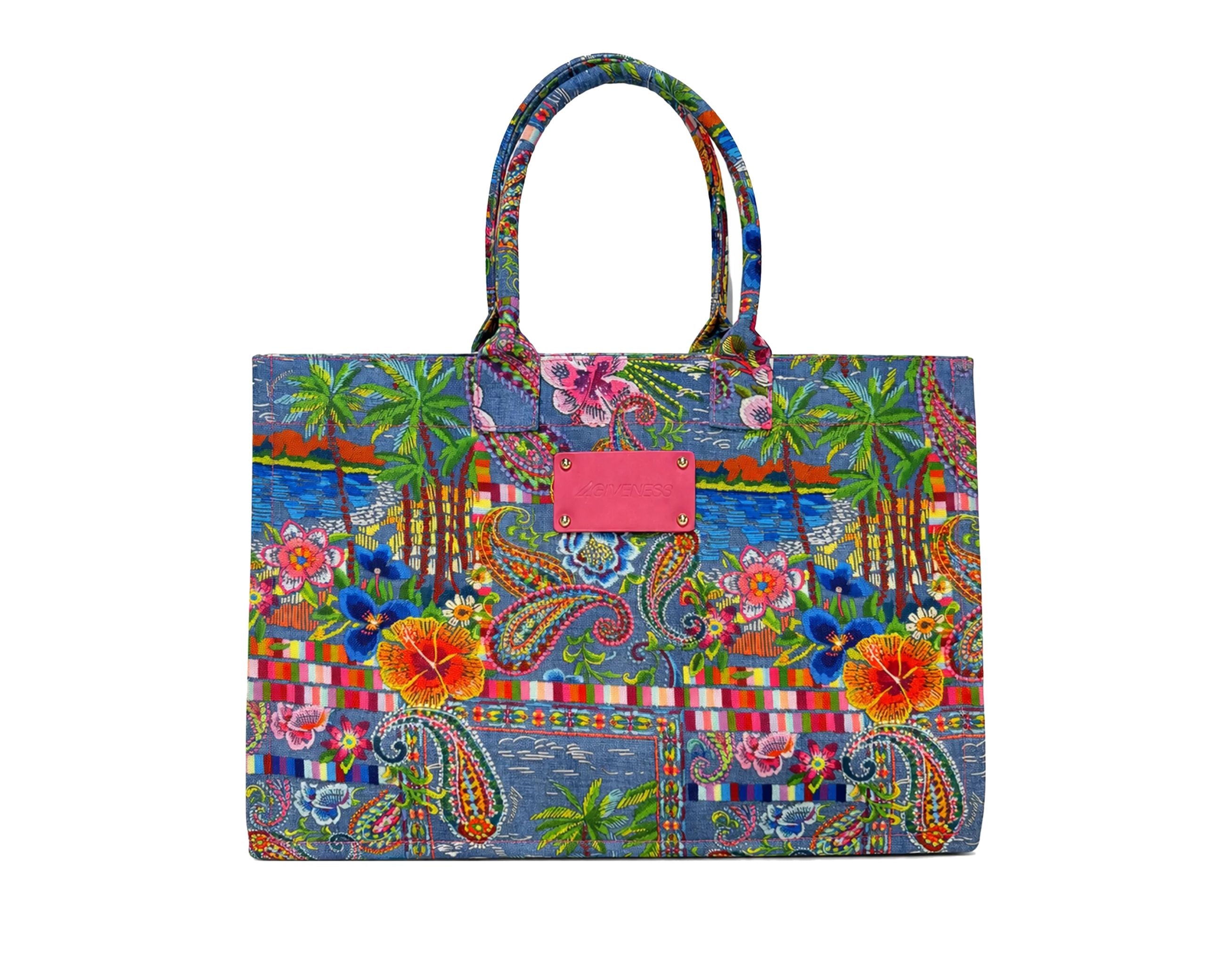 Borsa 4Giveness Big Saint Tropez Denim Mexican 126WACBO5937 