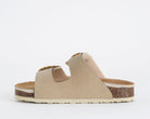 Sandalo VALLEVERDE VH31801T SABBIA - similpelle, fibbie con pietre, donna