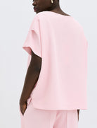Blusa con pieghe sul retro Access Fashion 63-2601-282 Pink