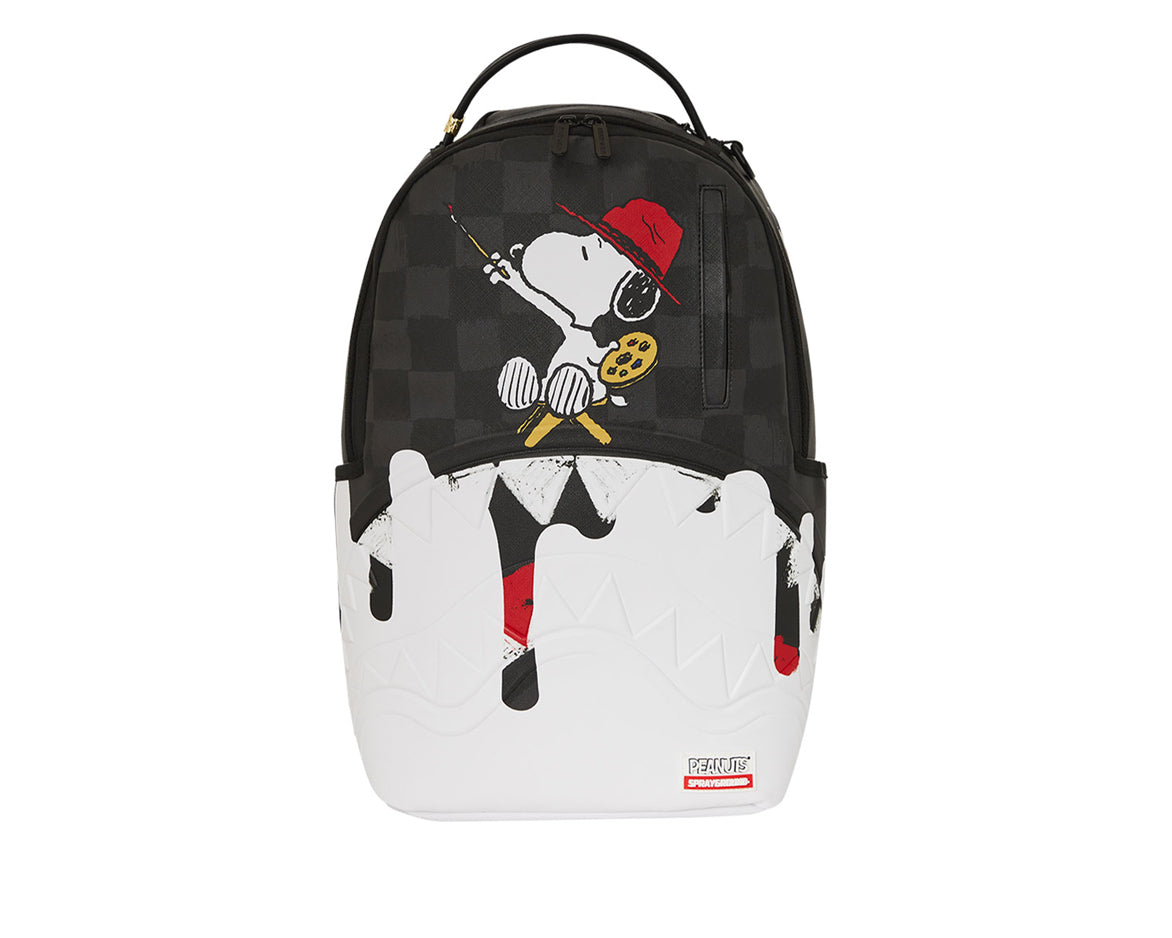 Zaino SPRAYGROUND Snoopy Painting Shark Dlxsv 910B7686NSZ Unisex Uomo Donna