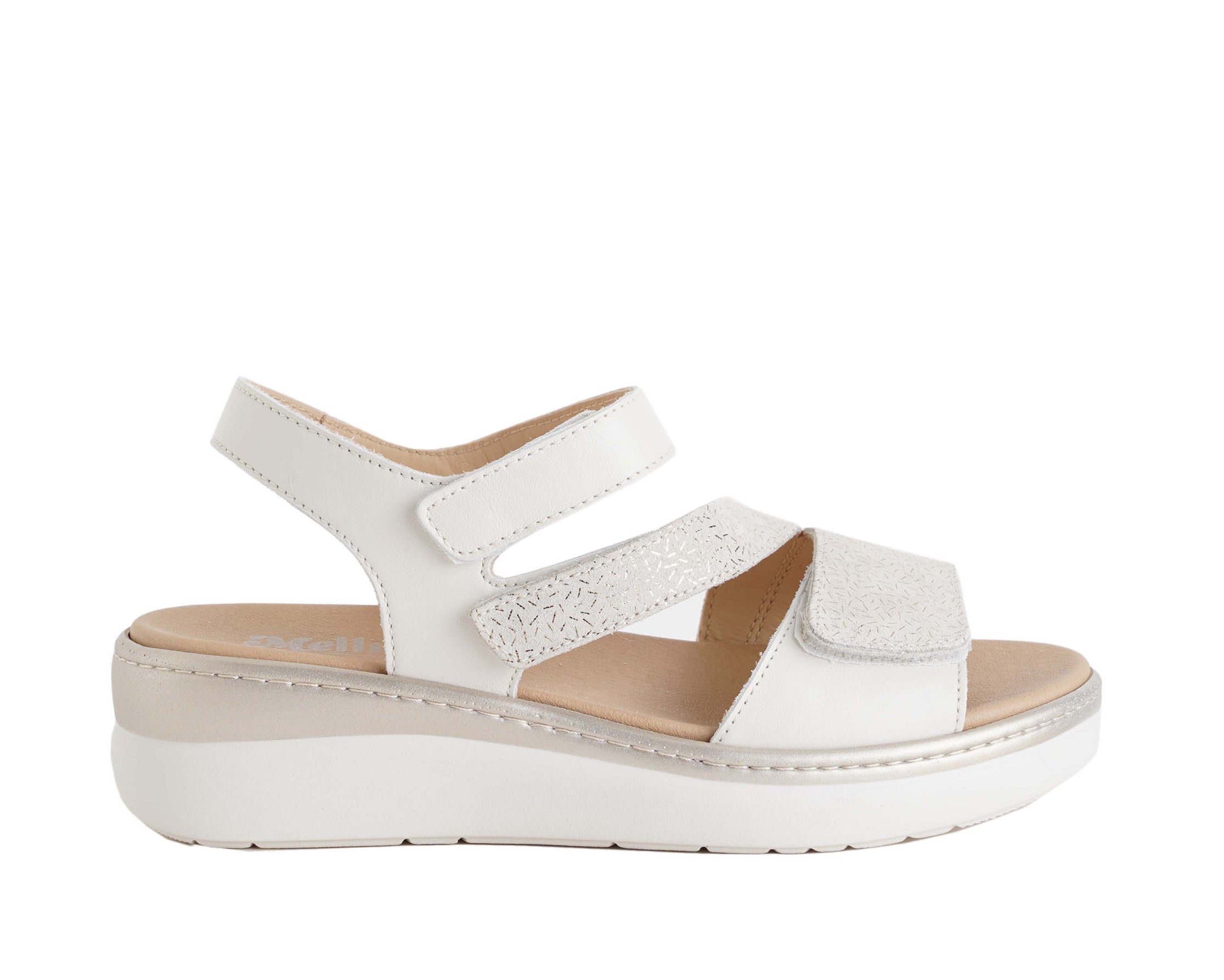 Sandalo con zeppa Donna