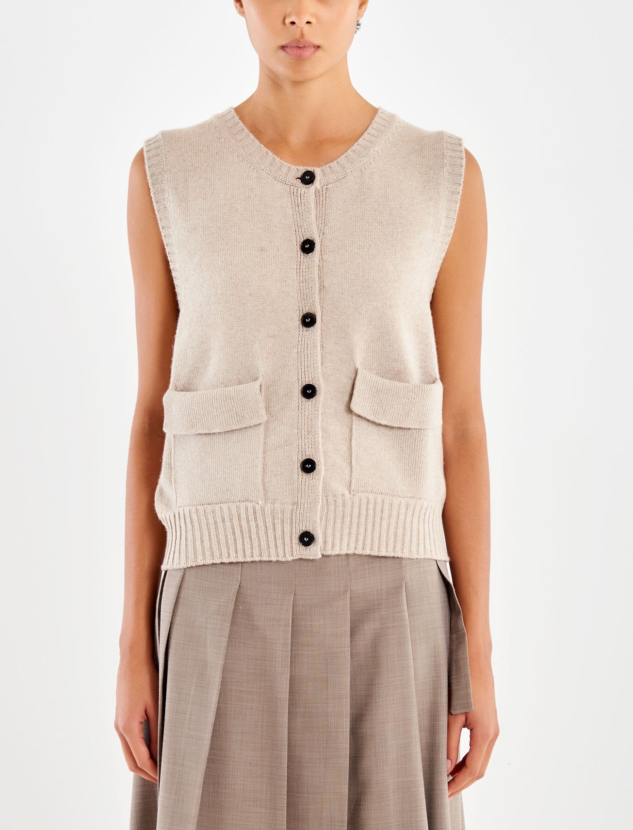 Smanicato coreana VICOLO  77250F Beige Donna