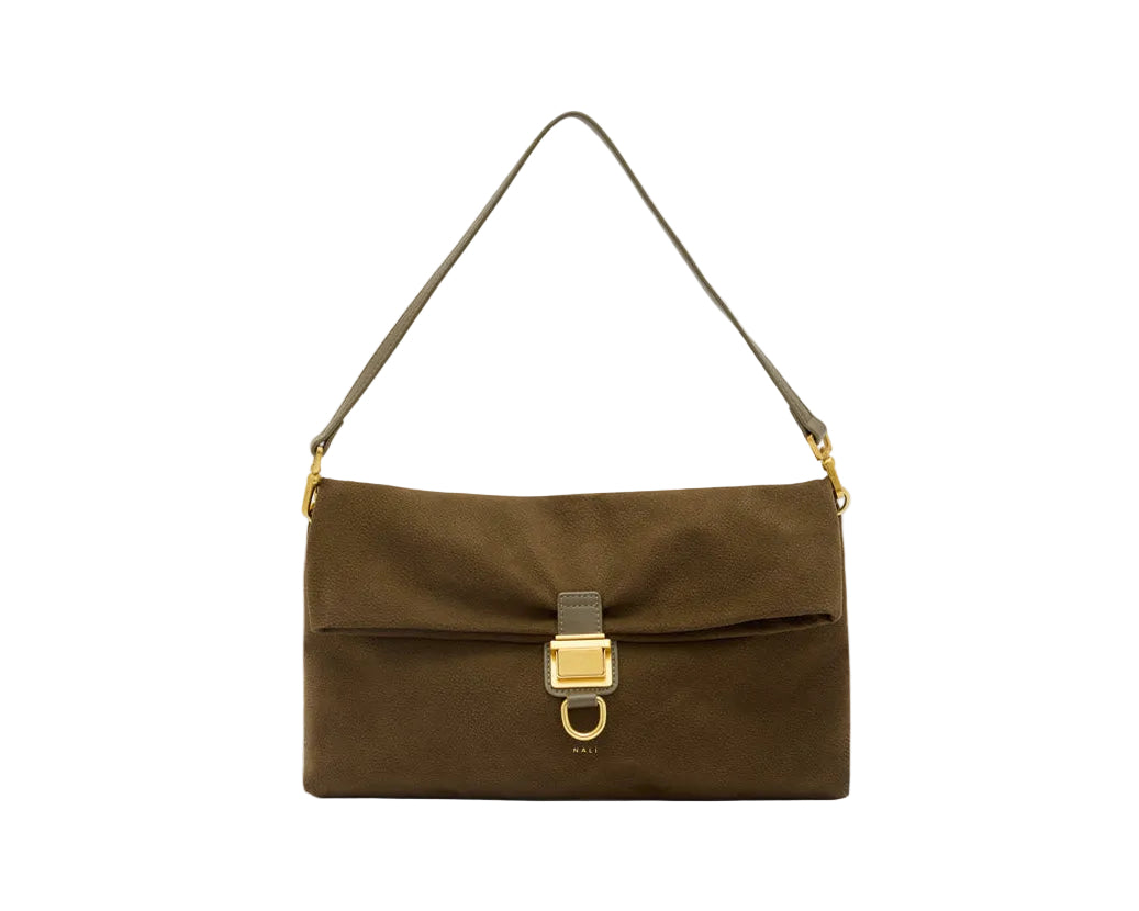 Borsa a spalla Nalì Allegra MHBS0091 Verde Donna