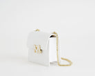Borsa a spalla Marc Ellis Supermee S Donna Milk Light Gold – Vista laterale