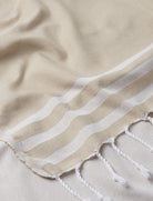 Telo mare Fouta Jacquard con logo Sundek AM401ATC1000 Mangrove