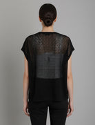 Maglia in lurex Anonyme K46SB301 Black