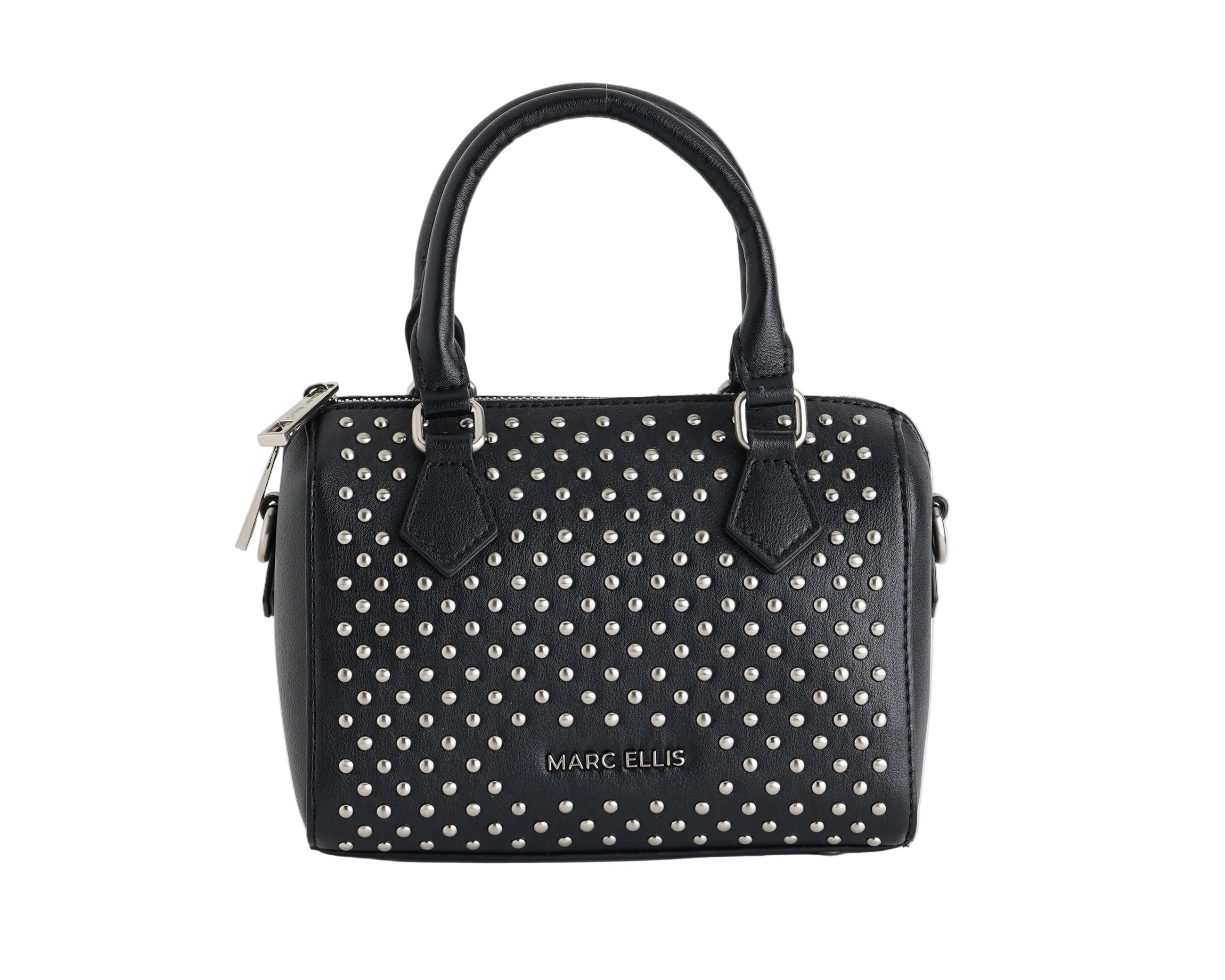 Borsa a mano Marc Ellis Lucy Rock Donna Black Silver – Vista frontale