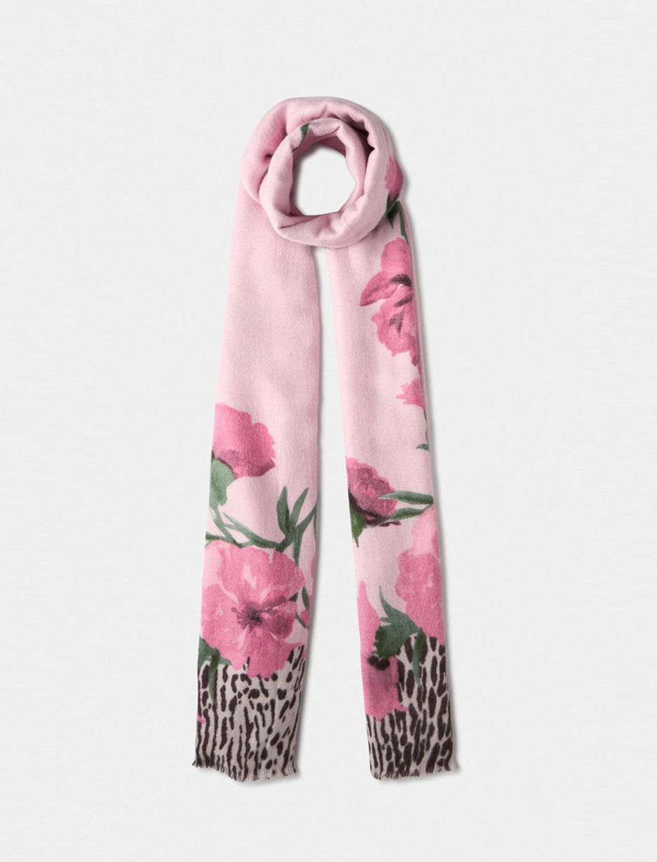 Stola LIU JO Flower Animalier  2F5077 T0300 Donna