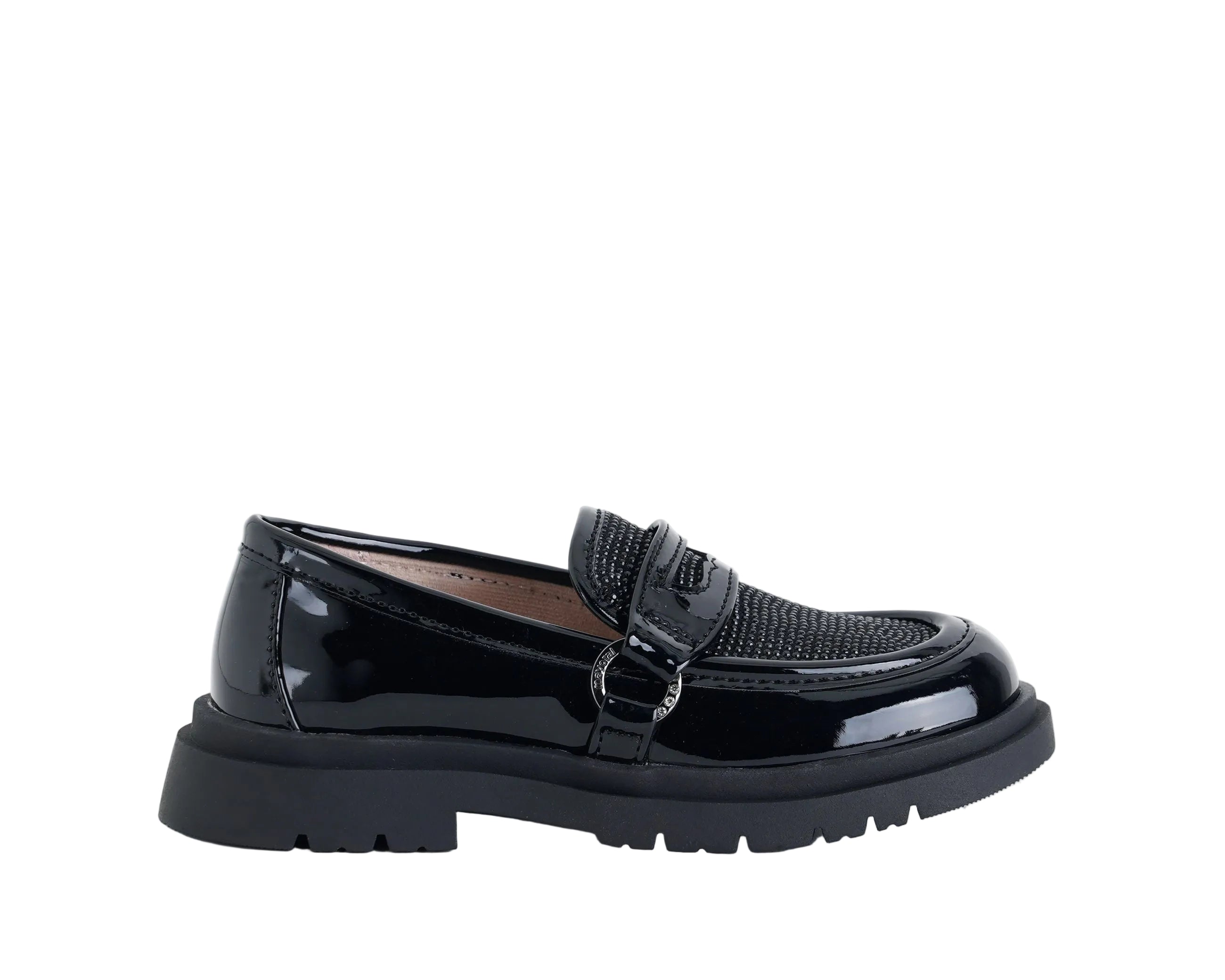 Mocassini in vernice Mayoral 44.669 Nero Bambina