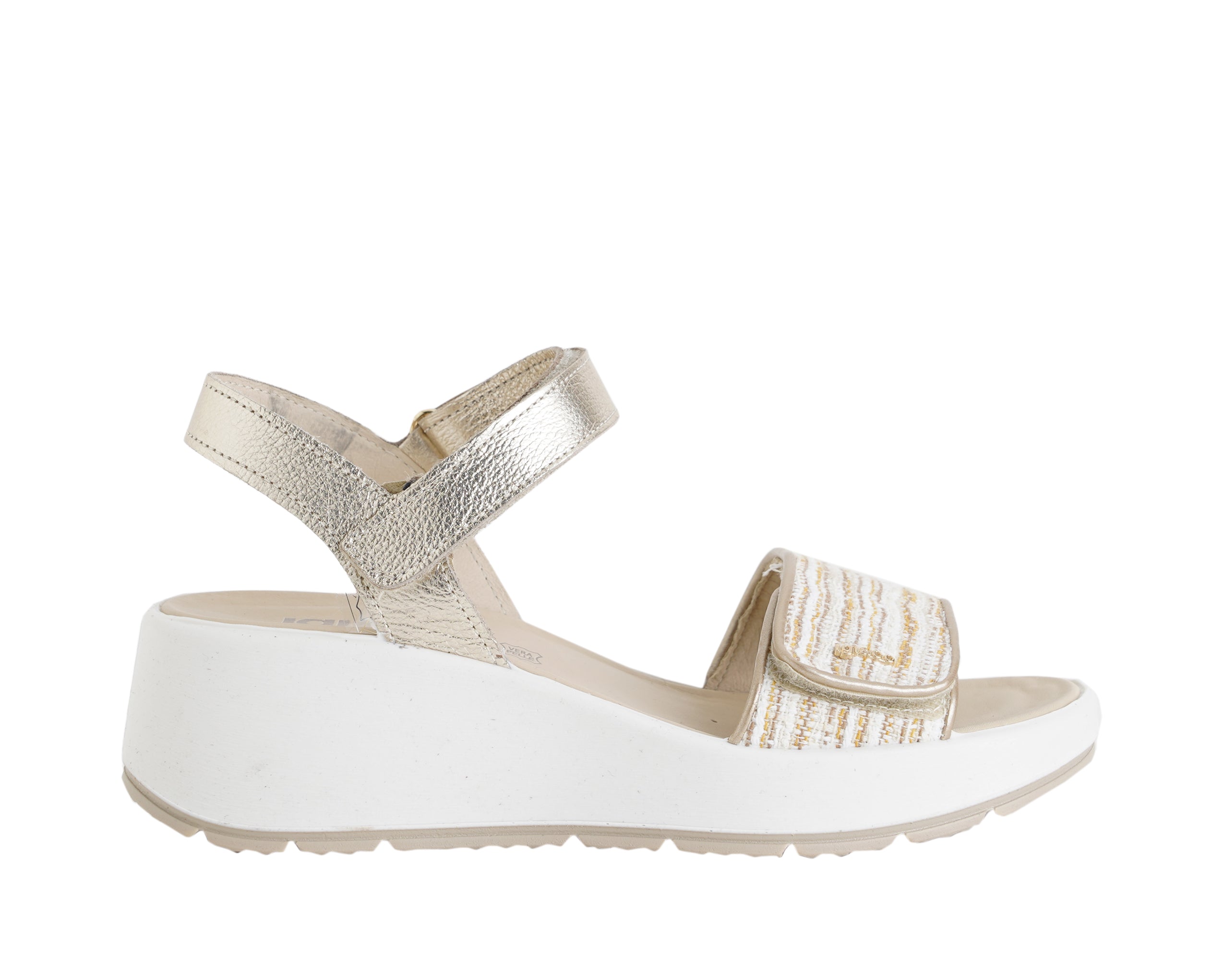 Sandalo con zeppa Donna