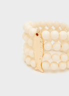 Bracciale multifilo Nalì  DUBR0065 Bianco 