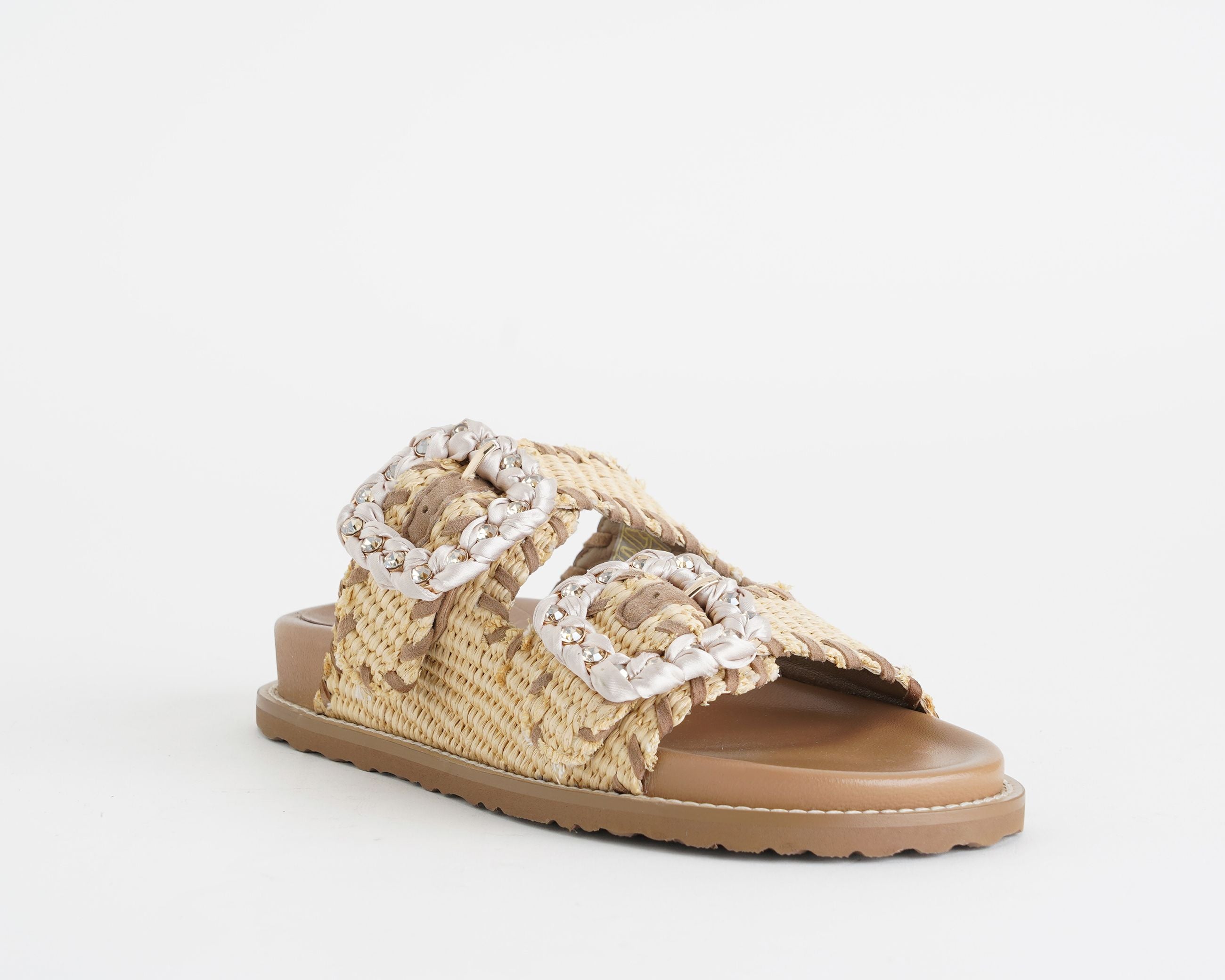 CORAL BLU CB.K226.02 Sandalo in rafia Natural