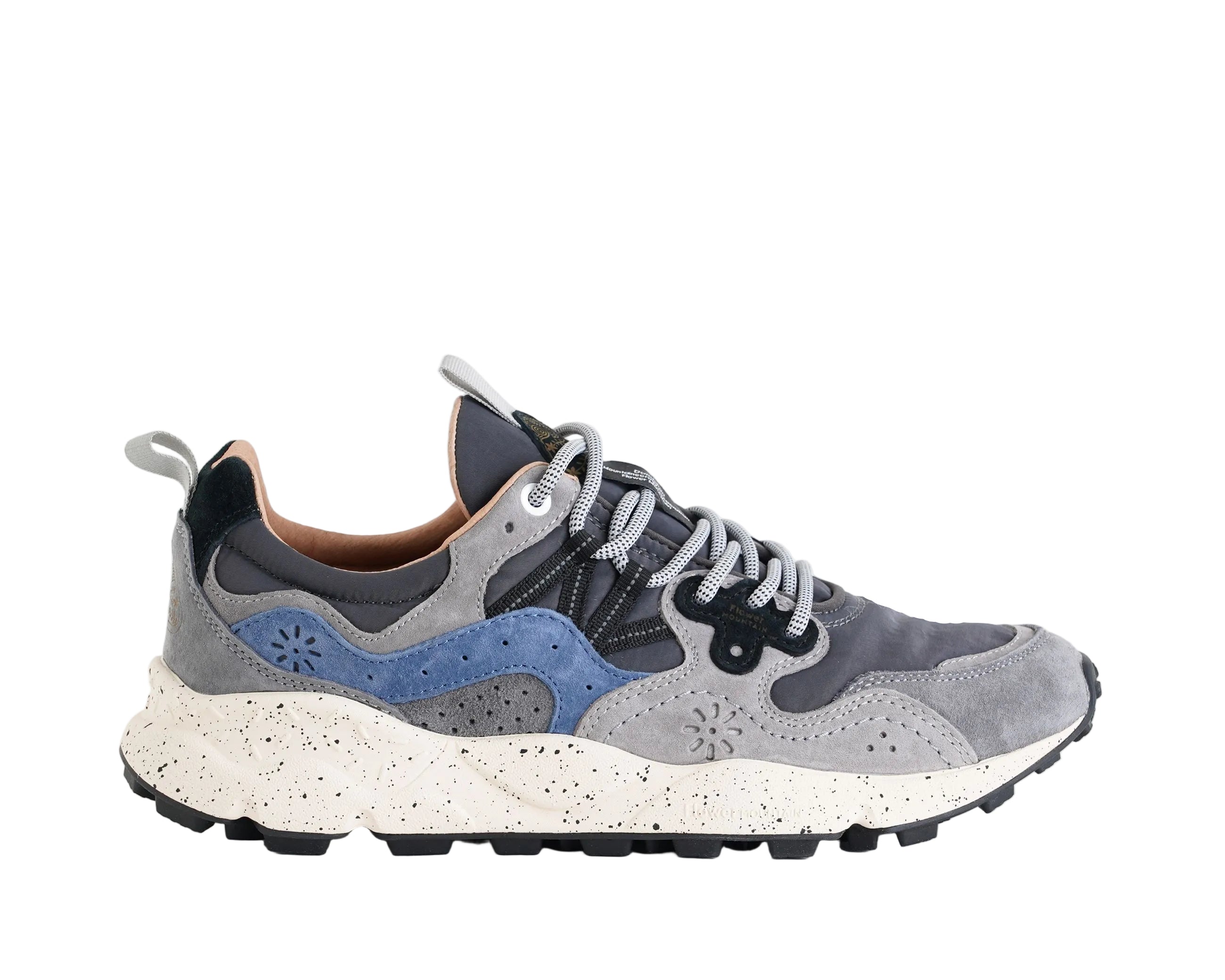 Sneakers Flower Mountain Yamano 3 2017816-01-1B10 Dark Grey-Grey-Navy Uomo