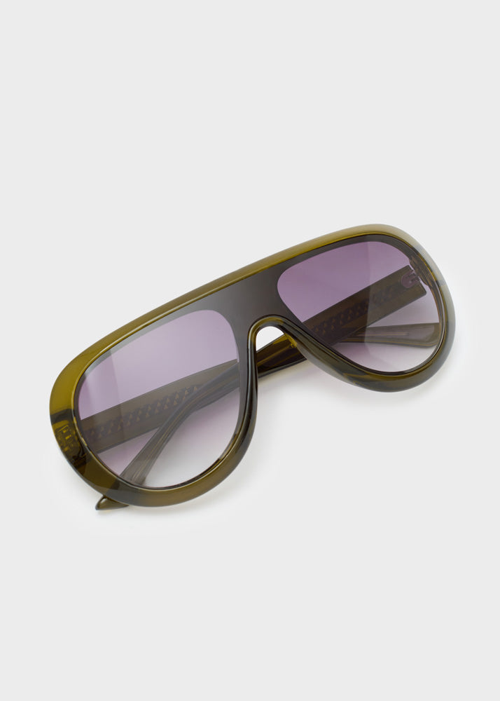 Occhiali da sole Nalì Drop Over TGOC0147 Verde Donna