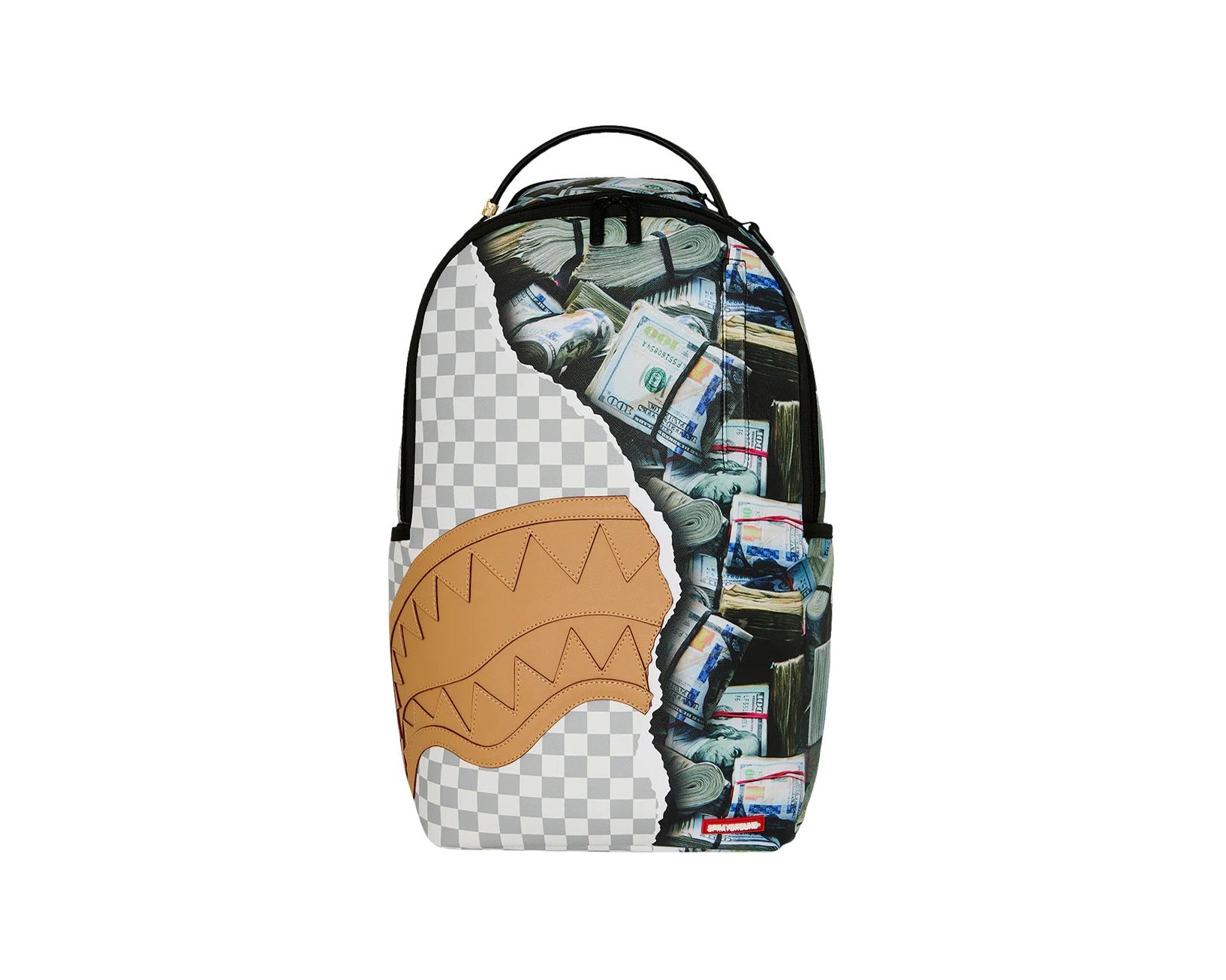 Zaino Sprayground Cream Check Full Of Cash Backpack 910B8548NSZ Unisex Uomo Donna