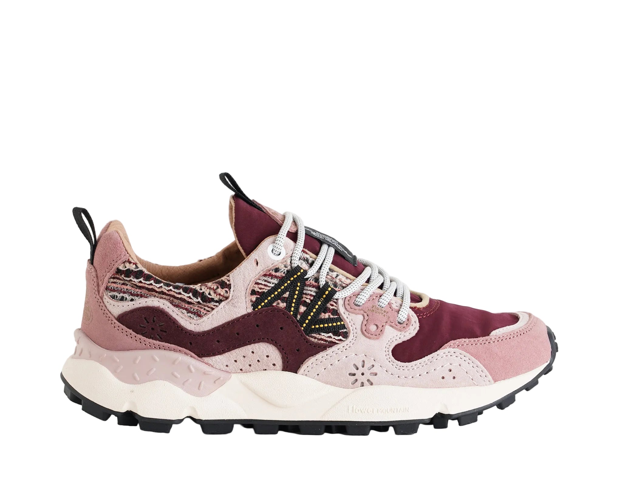 Sneakers Flower Mountain Yamano 3 2017817-28-1I88 Purple-Pink-Brown Donna
