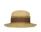 Cappello in carta paglia beige Me Fui SW0220-BG donna