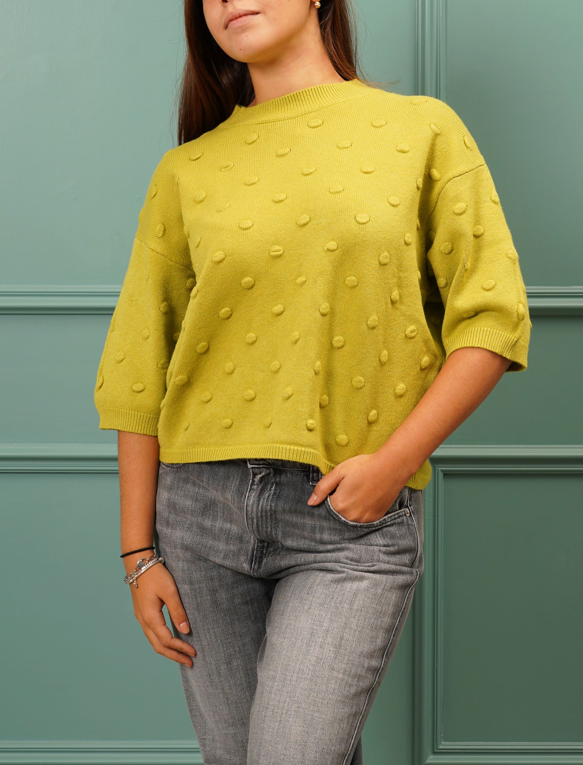 Maglia con manica 3/4 BB GLAMOUR JN0779 Donna