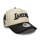 Cappello New Era 9FORTY E-Frame LA Lakers NBA City Icon 60856278 uomo colore crema Light Beige (270)
