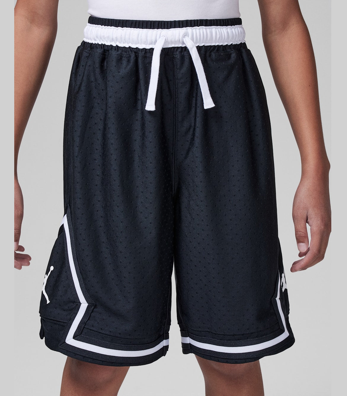 Jordan Dri-FIT Diamond Shorts Black 95D313-023 – Shorts bambino unisex mesh traspirante