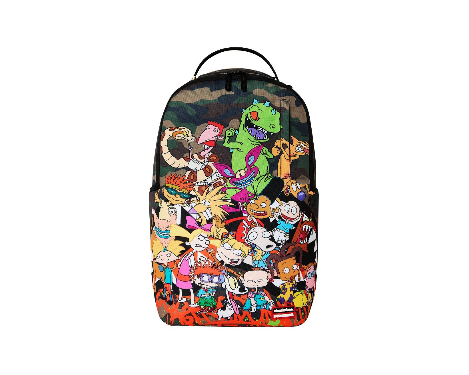 Zaino Sprayground 90'S Nick Camo With Graffiti Backpack 910B9094NSZ Unisex Bambino