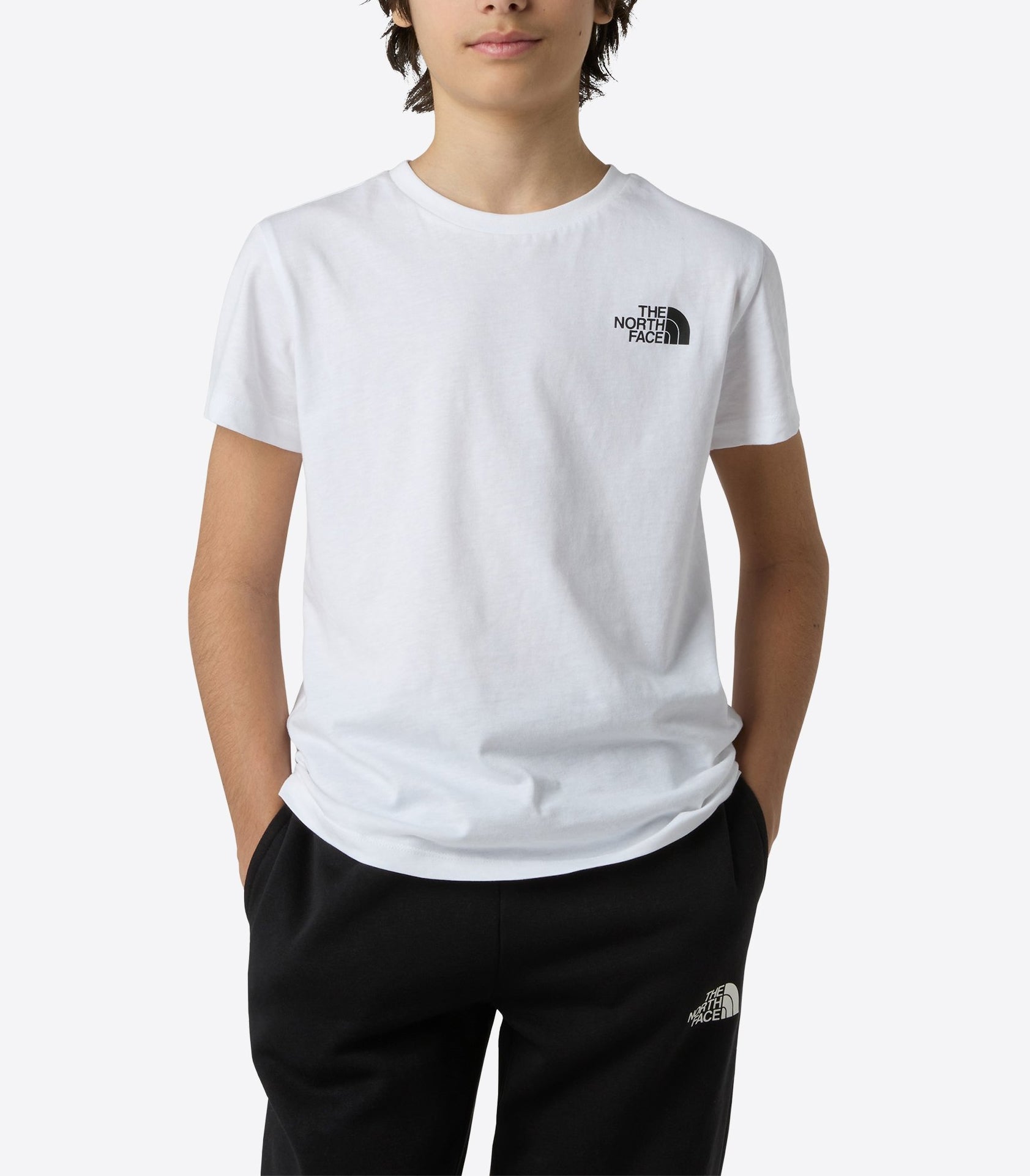 THE NORTH FACE NF0A8EFNFN41 T-Shirt Box NSE colore Bianco (TNF White)
