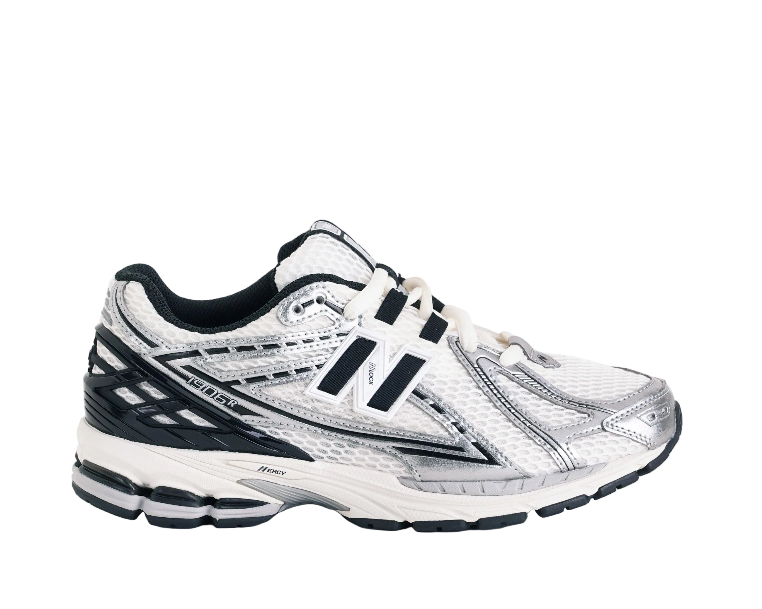Sneakers Lifestyle New Balance 1906R M1906RER Silver metallic/White/Black Unisex Uomo Donna