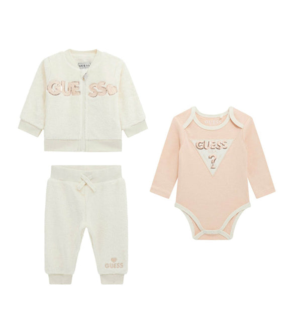 Tuta Guess S5BG05 Crema/Bianco Bambina