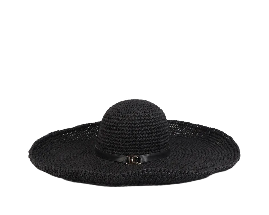 Cappello a tesa larga effetto rafia Lola Casademunt LS2607008 Donna