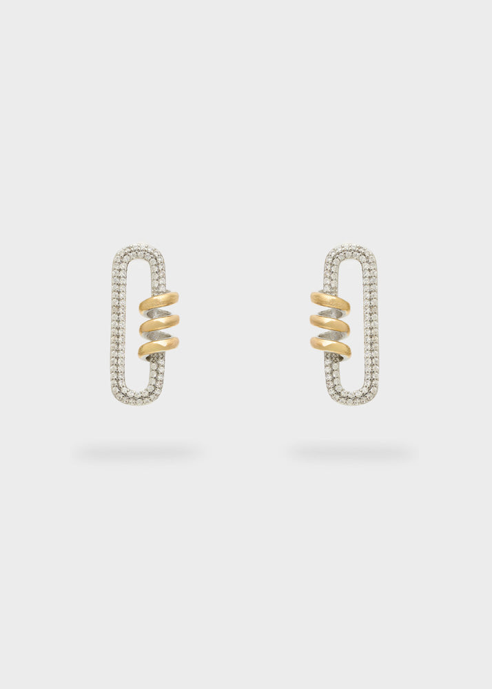 Orecchini Nalì Spilla EMOR1832  Argento/Oro Donna