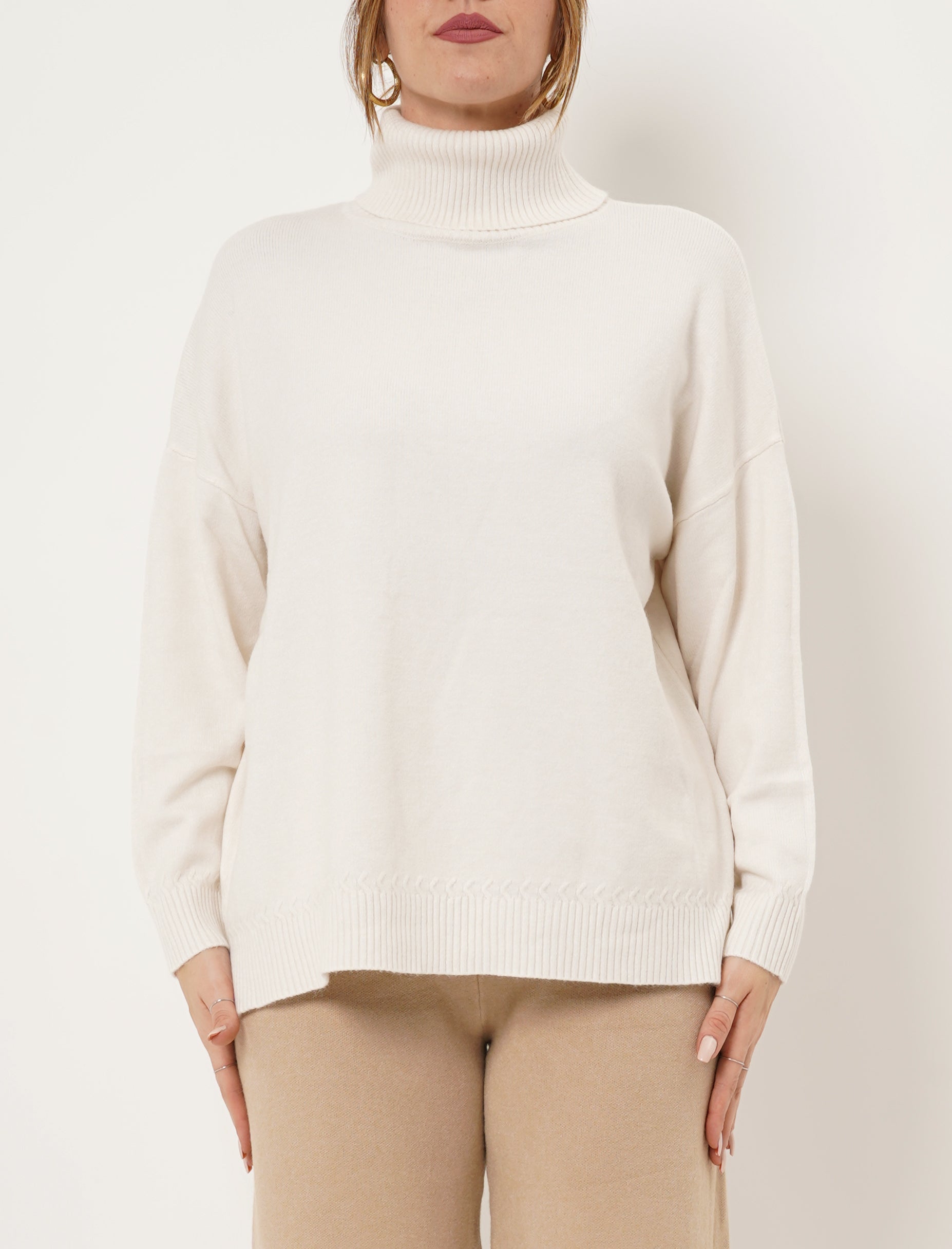 Lupetto in maglia Donna