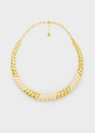 Collana rigida Nalì Sand VSCL0003 Off white/Oro