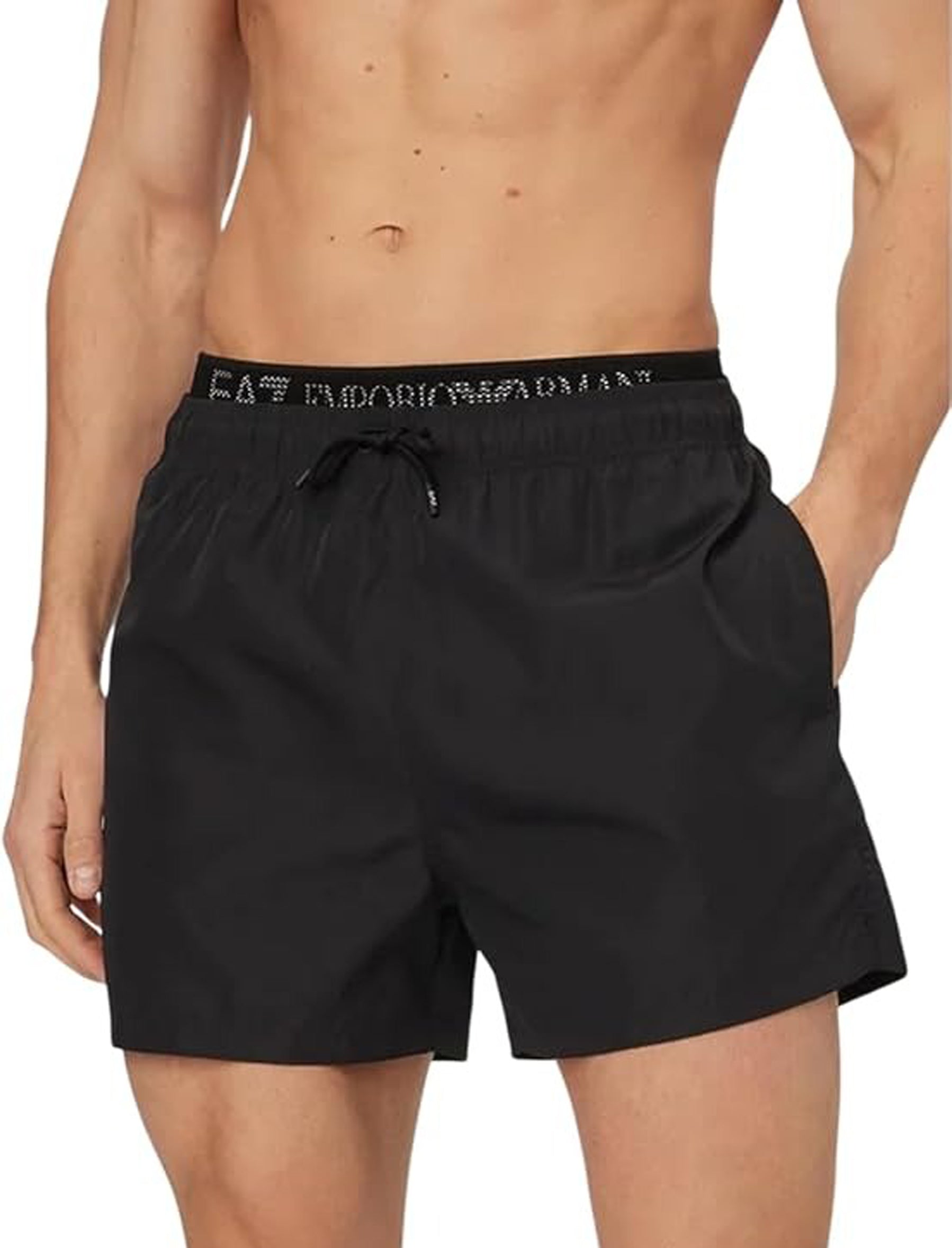 7M001689AF21074 EA7 Costume boxer uomo colore Black