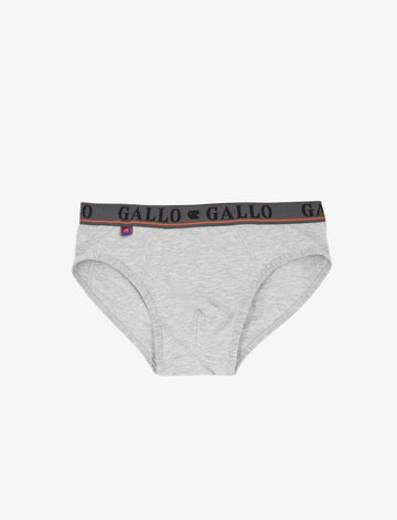Slip Uomo Cotone GALLO Acciaio