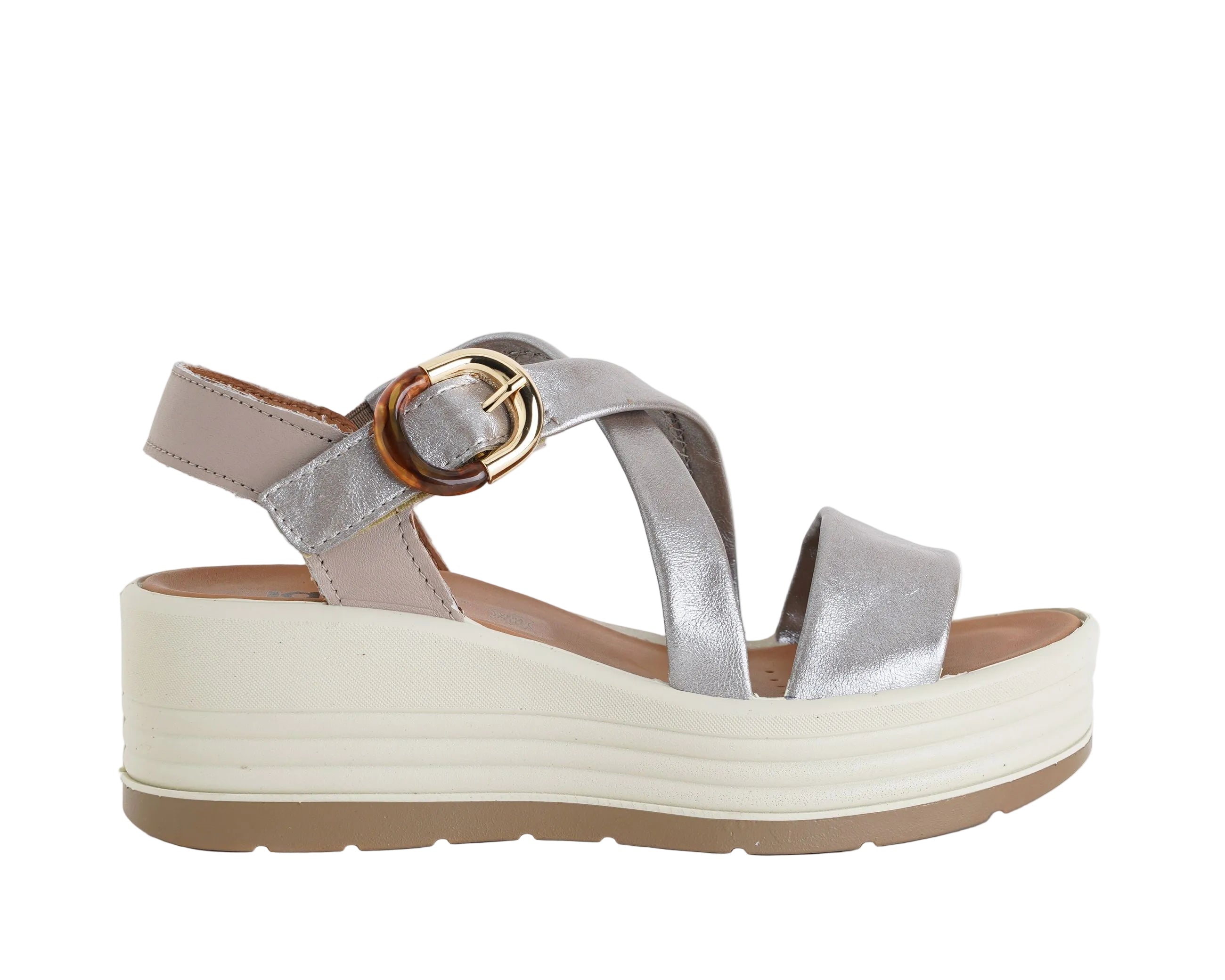Sandali donna IGI&CO 1164711 Taupe in pelle