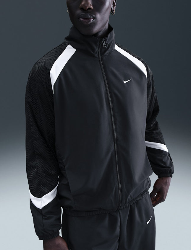 Giacca da basket in tessuto Nike HV3363-010 Black/(White) Uomo