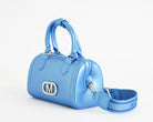Borsa a bauletto Marc Ellis Flat Estrella M Donna Sky Bloom Silver - Vista laterale