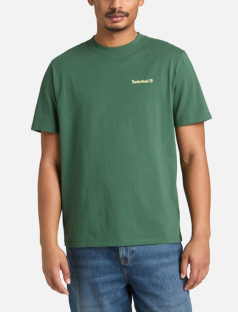 T-Shirt Timberland Magnet Back Graphic TB0A5MNVA6X1 Pineneedle Uomo