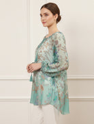 Blusa stampata Aggel SS61133KF Multicolore