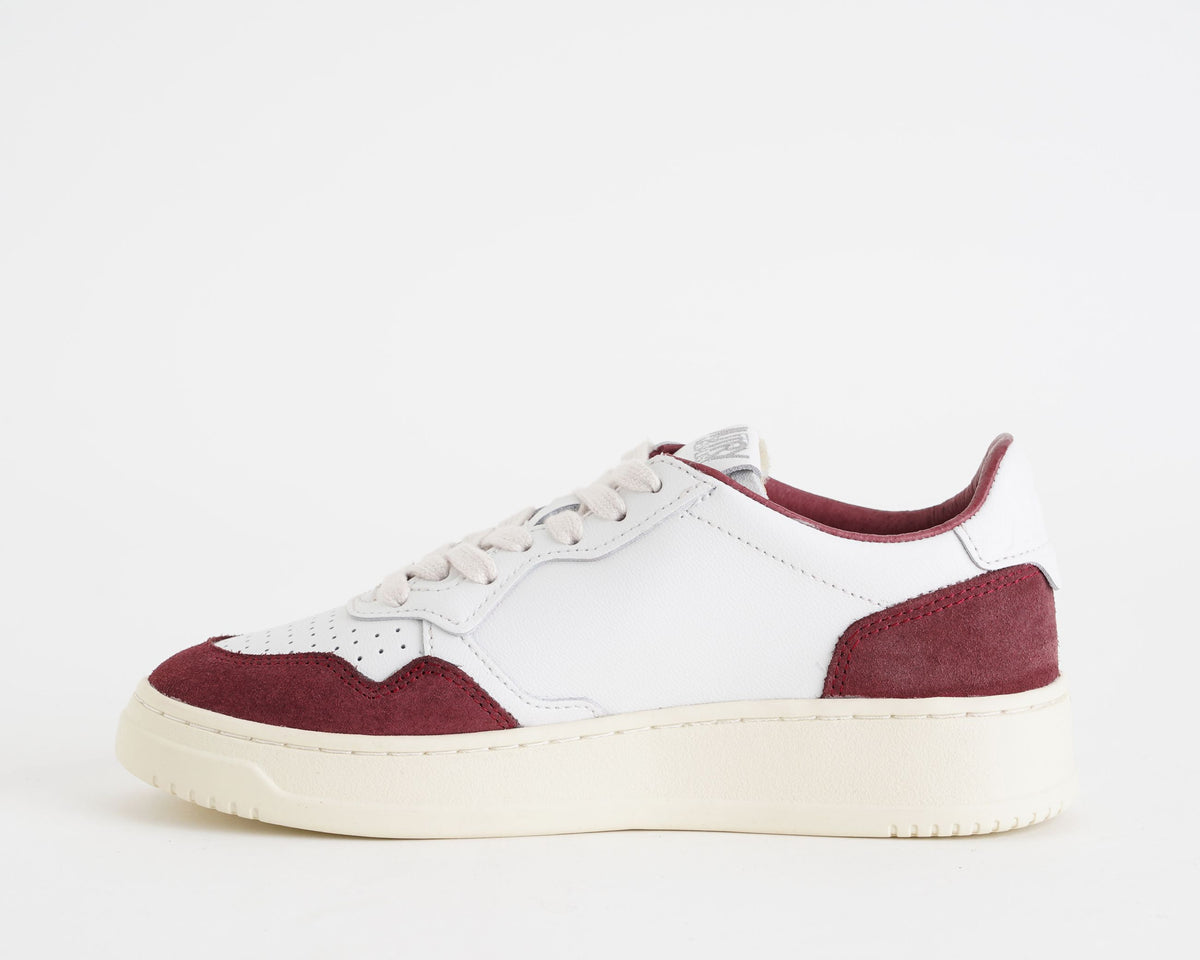Sneakers Autry AULW FT20 Bianco/Borgogna