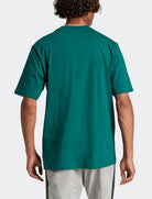 T-Shirt Adidas M Lin Sj T JE8997 collegiate green 100% cotone uomo vista posteriore