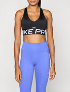 Reggiseno sportivo Nike Pro Sculpt IB9896-010 donna colore Black/White/(White)