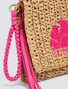 Pochette Gabi Sundek in paper straw AW022ABPA100 Durian