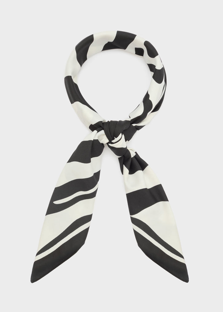 Foulard NALI' Zebra BOSC0173 Nero Donna