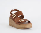 Sandalo platform donna IGI&CO 1190611 colore Cuoio – IGI&CO