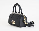 Borsa a bauletto Marc Ellis Flat Estrella M Donna Black Light Gold - Vista laterale