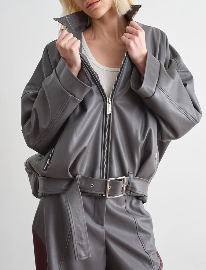 Giacca bomber JIJIL JPI25CP165.0EP0031 Grigio Donna