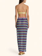 Pareo lungo Me Fui SW0815-MC in crochet Multicolor Donna